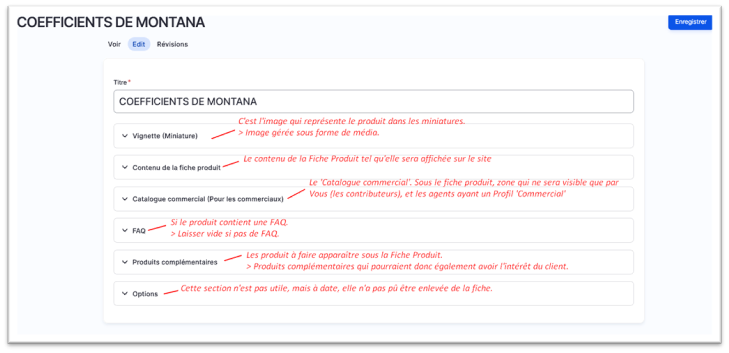 Fiche Produit Montana