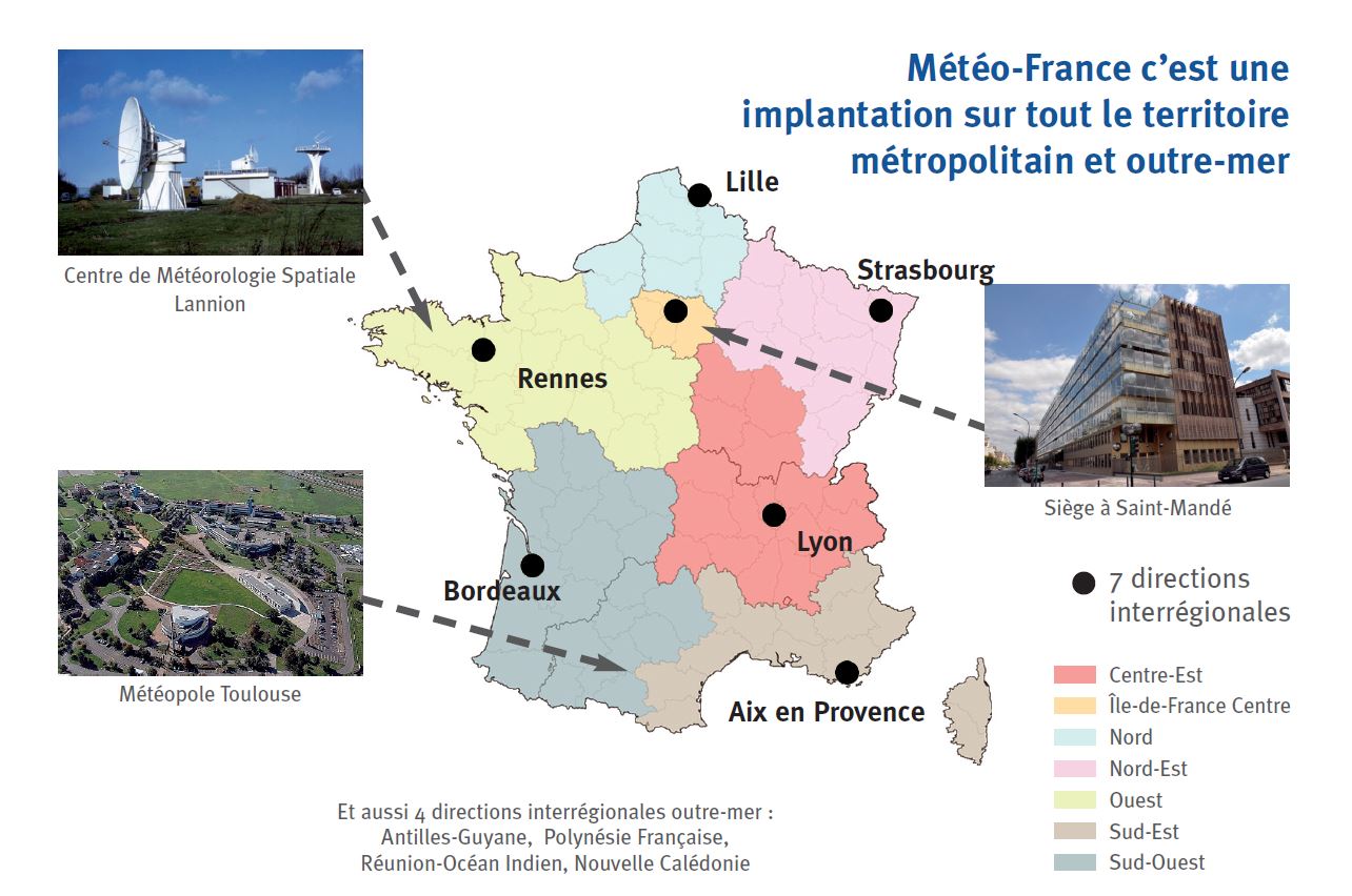 Implantation de Météo-France