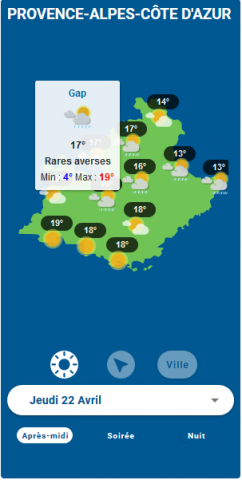 WIDGET CARTO